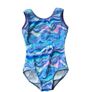 Destira Gymnastics Sugar Swirl Leotard Child XL